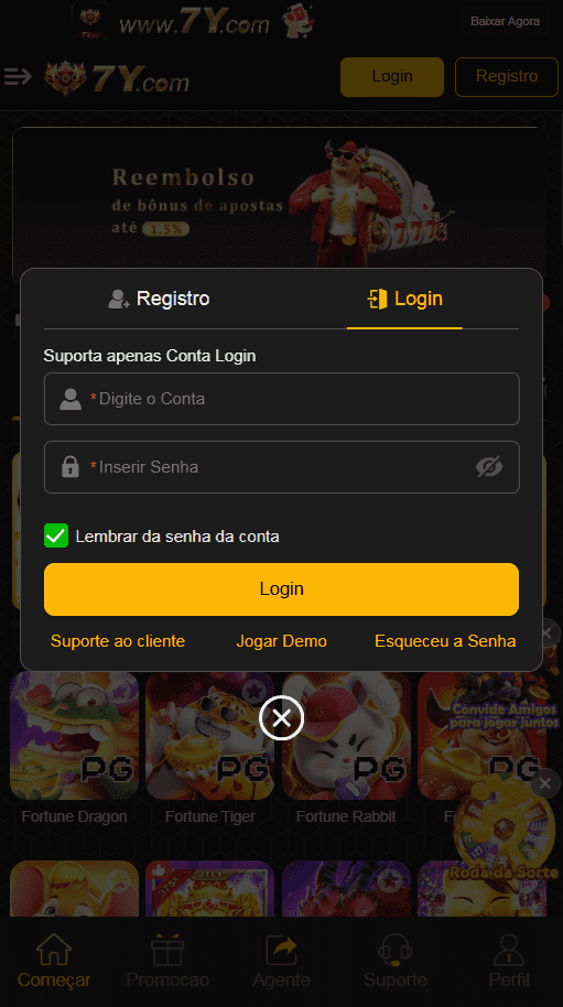 Registrar com segurança uma conta no cassino 7Y